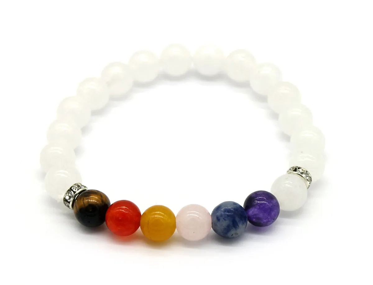 7 Genuine Chakra Healing Gemstone Bracelet