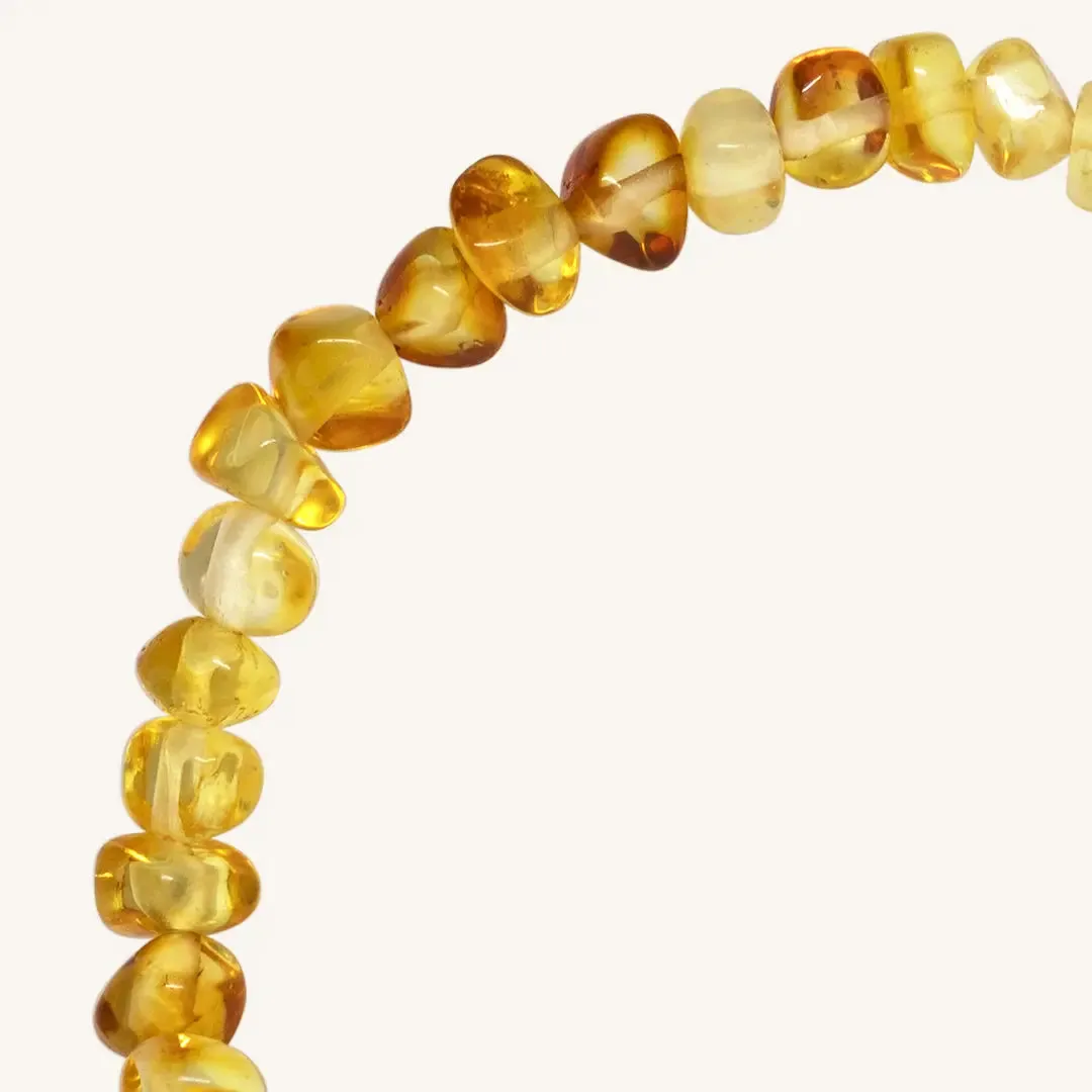 Abundance Amber Stone Bracelet