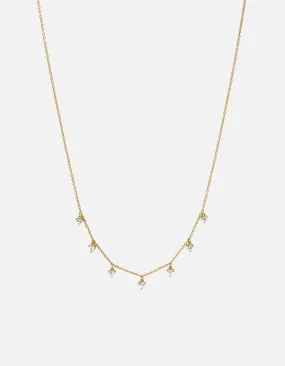 Adora Heart Choker, Gold Vermeil/Sapphire