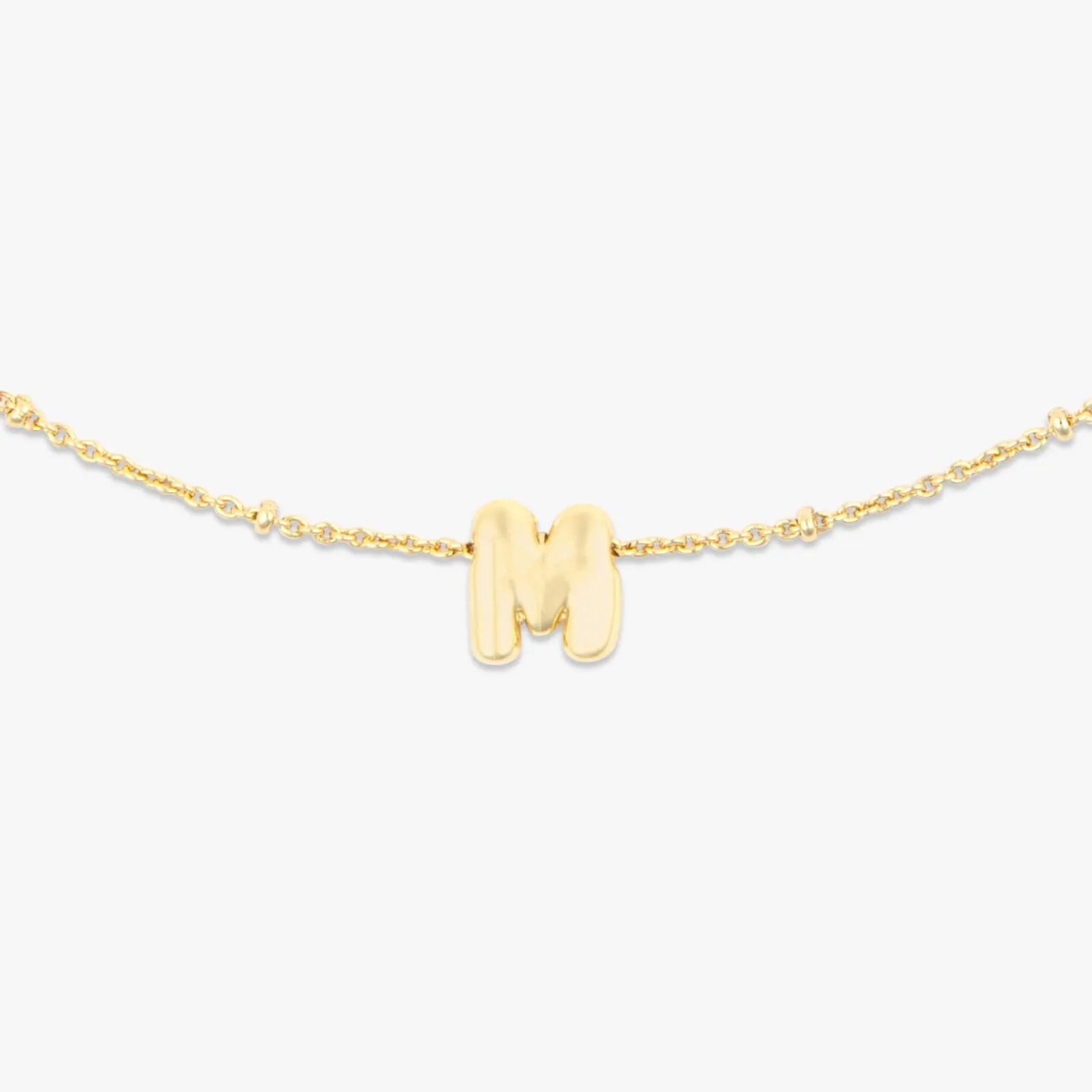 Alphabet Satellite Chain Choker