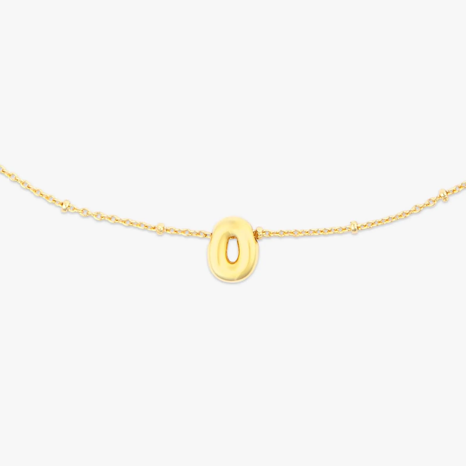 Alphabet Satellite Chain Choker