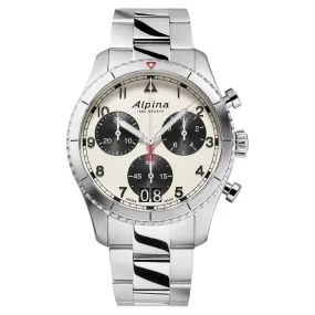 Alpina Startimer Pilot Quartz Chronograph Big Date AL-372WB4S26B