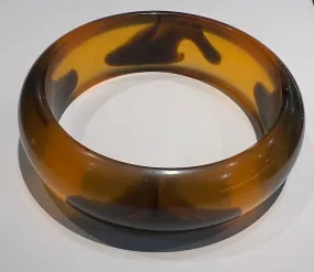 Amber Round Copal Bangle