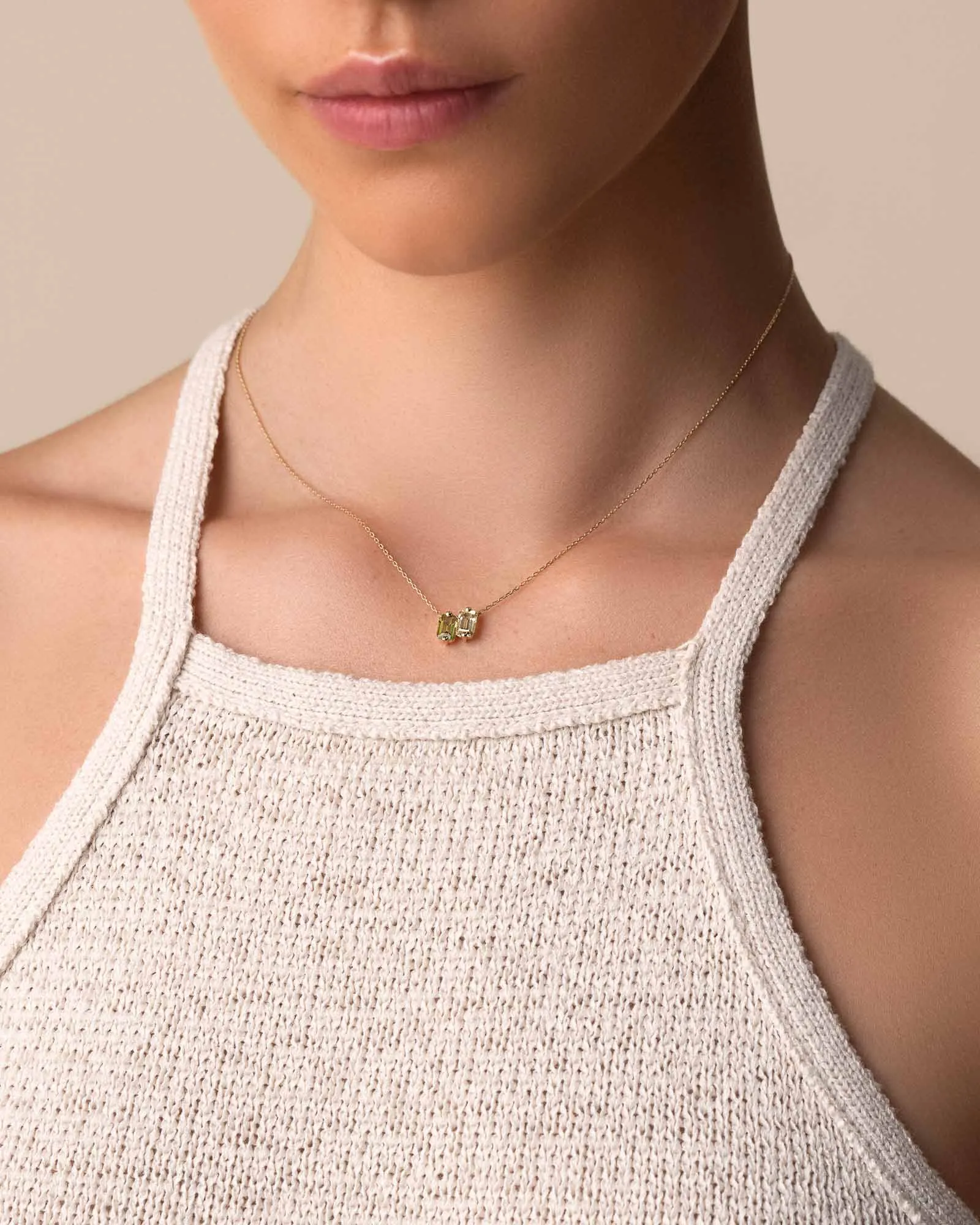 Ann Light Green Ombre Mini Pendant