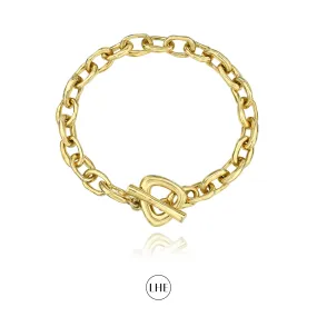 Atlantis Chain Bracelet with Trillion Toggle | Ready to Ship