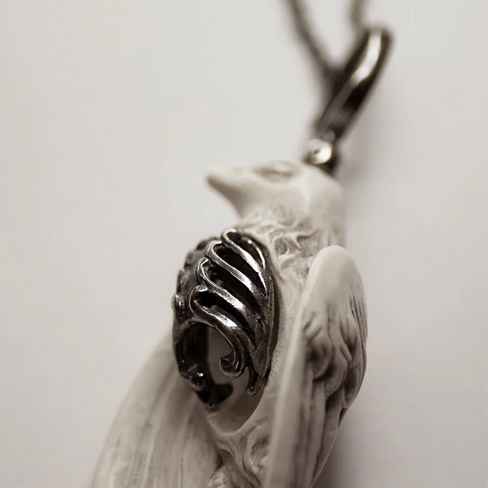 Avis Aeterna pendant - white