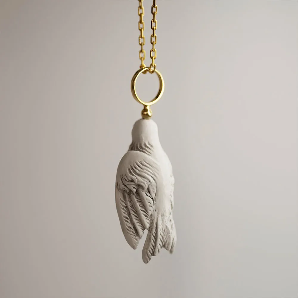 Avis Aeterna pendant - white