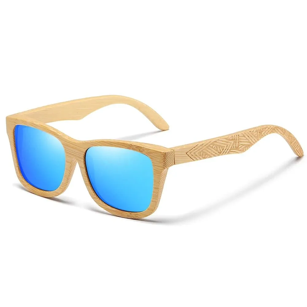 Bamboo Polarized Sunglasses for Women - UV400 Protection