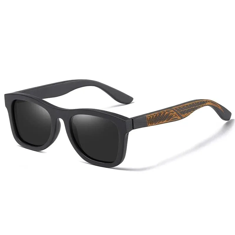 Bamboo Polarized Sunglasses for Women - UV400 Protection