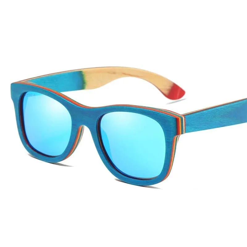 Bamboo Polarized Sunglasses for Women - UV400 Protection