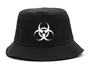 Biohazard Symbol Mens Bucket Hat