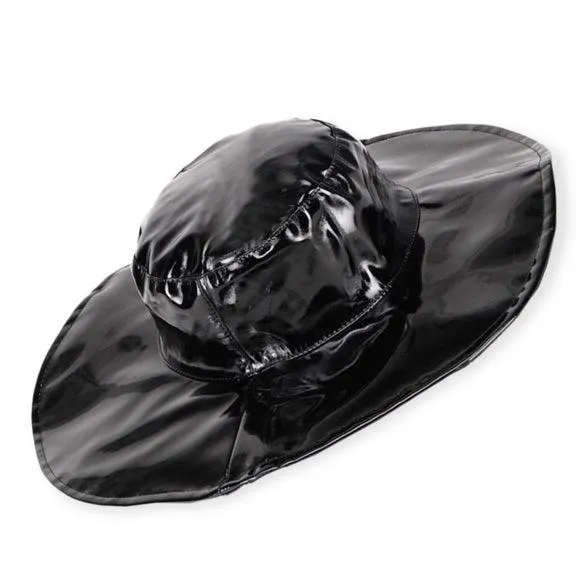 Black Liquid Bucket Hat