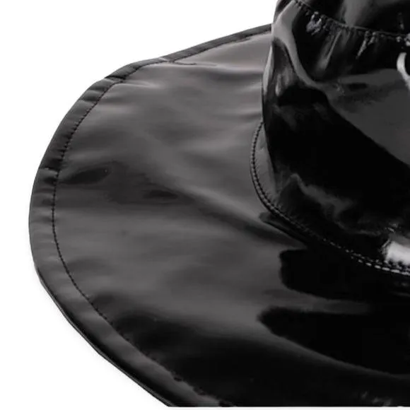 Black Liquid Bucket Hat