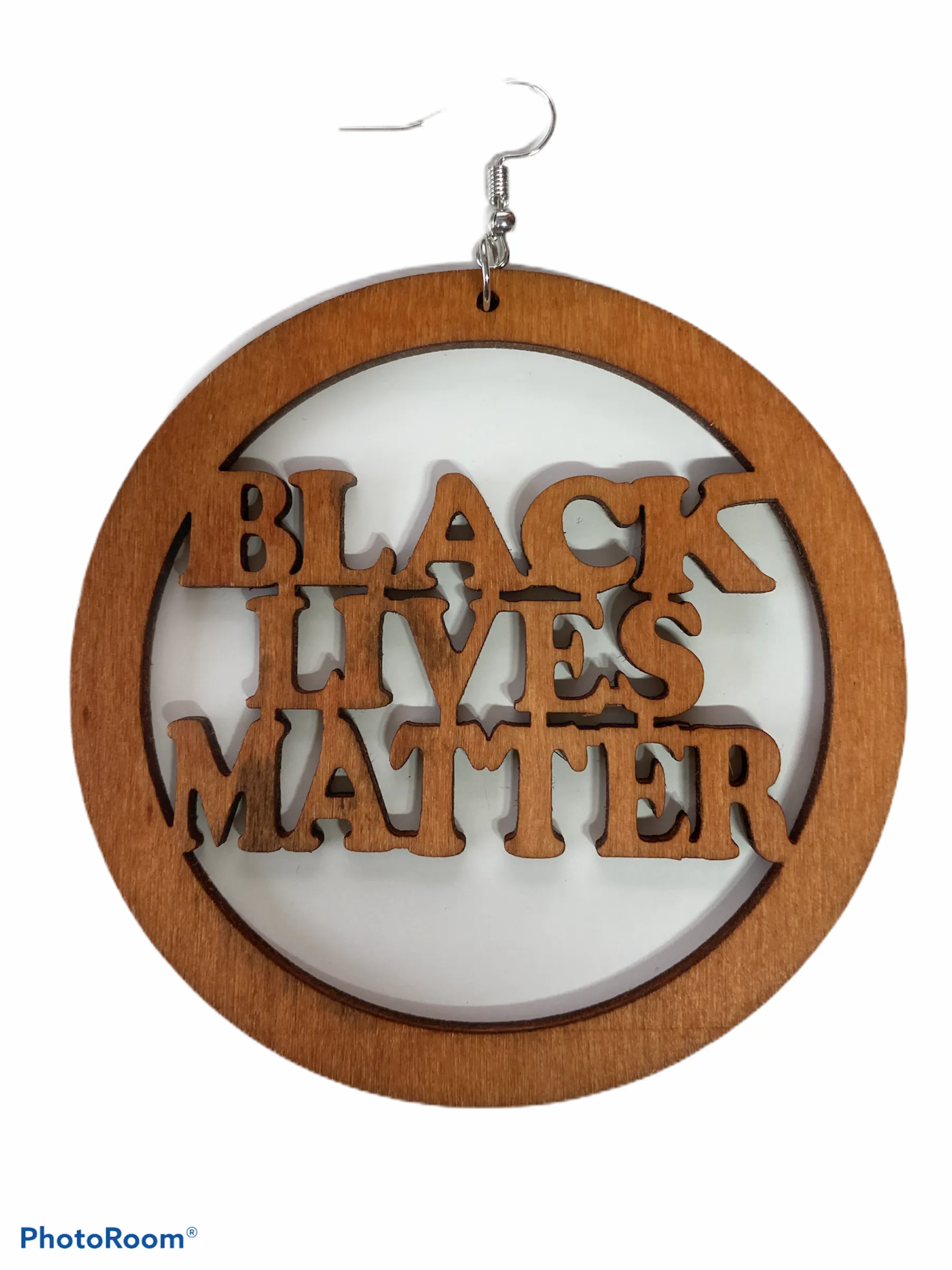 Black Lives Matter earrings - 4 color choices