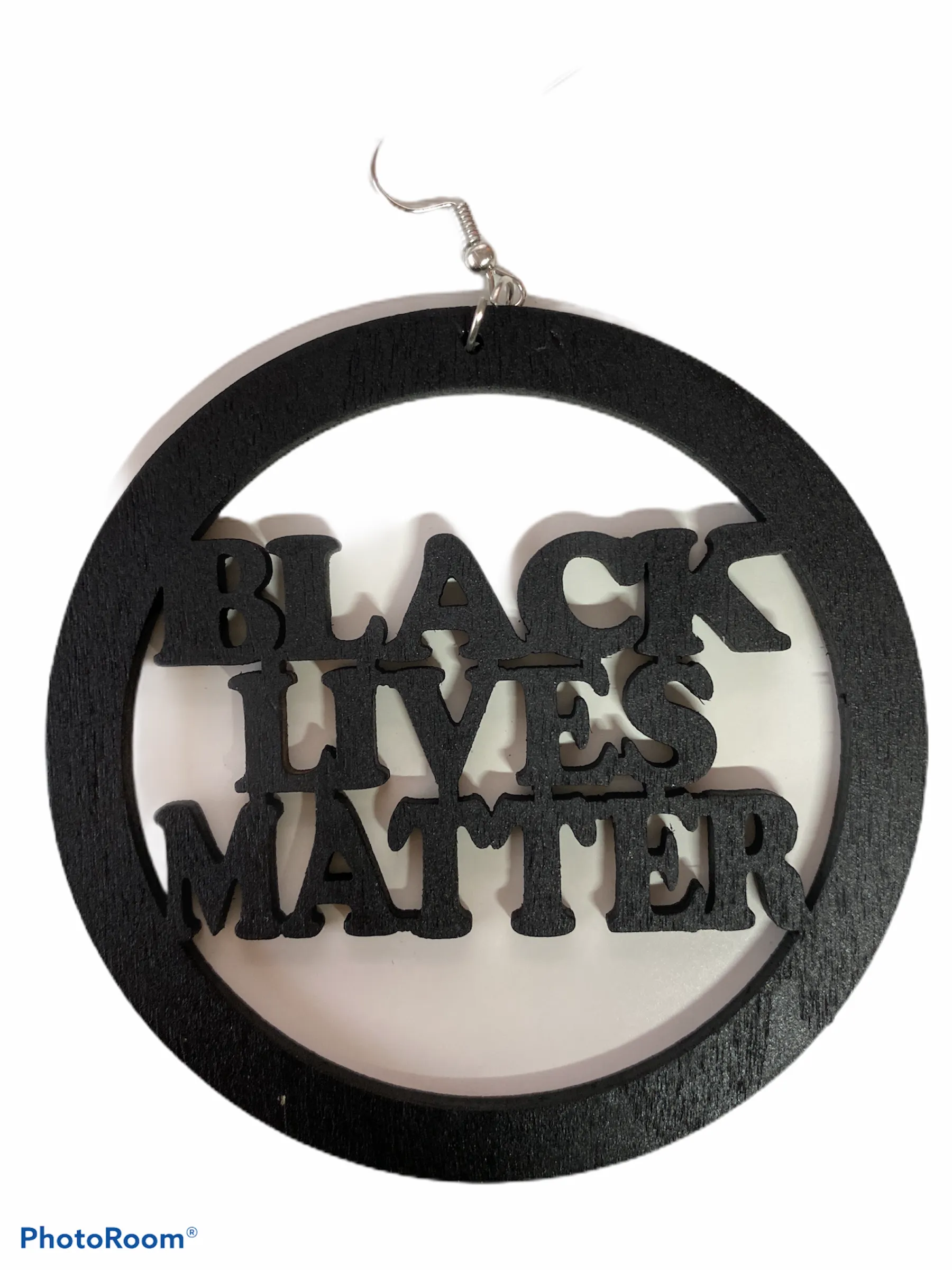 Black Lives Matter earrings - 4 color choices