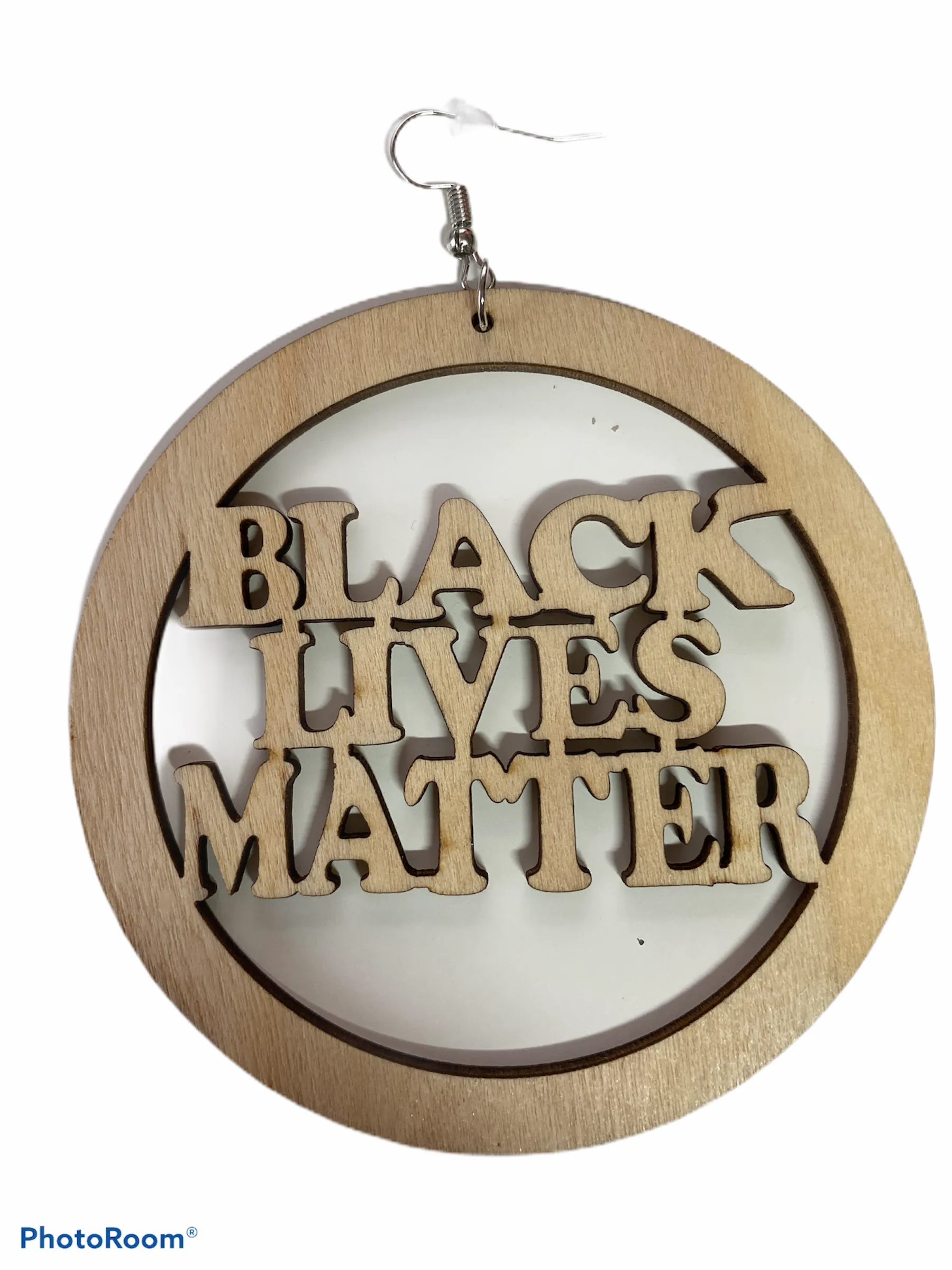 Black Lives Matter earrings - 4 color choices