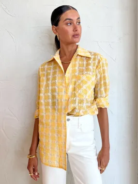 Blanca Poppy Shirt in Yellow