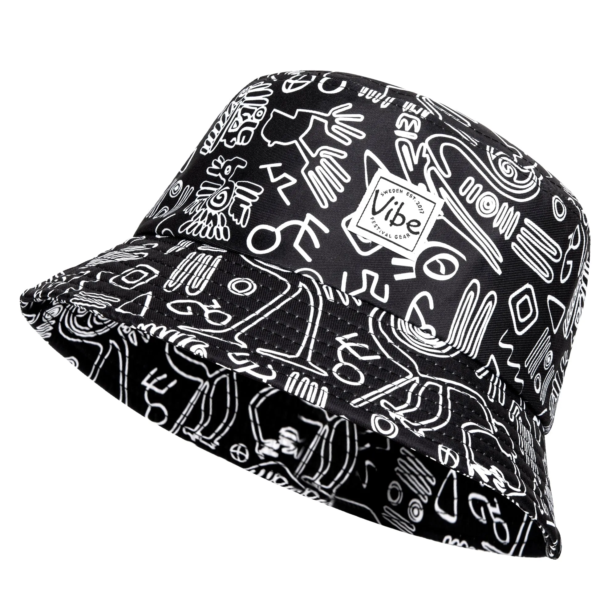 Bucket Hat - Black&White