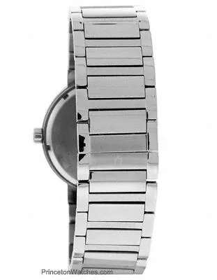 Bulova Men's Essential Day/Date Watch - Stainless Steel - Black Dial & Bezel