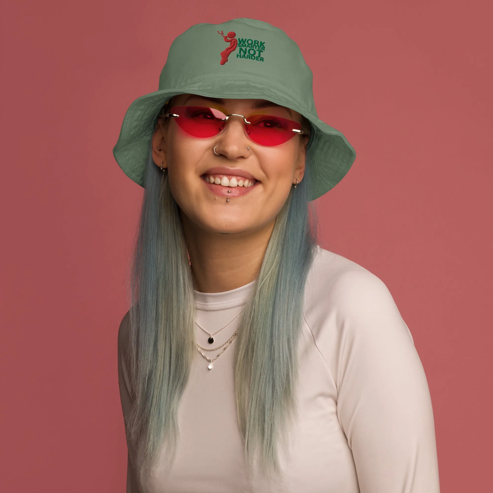 Cannabis Inspired Organic bucket hat