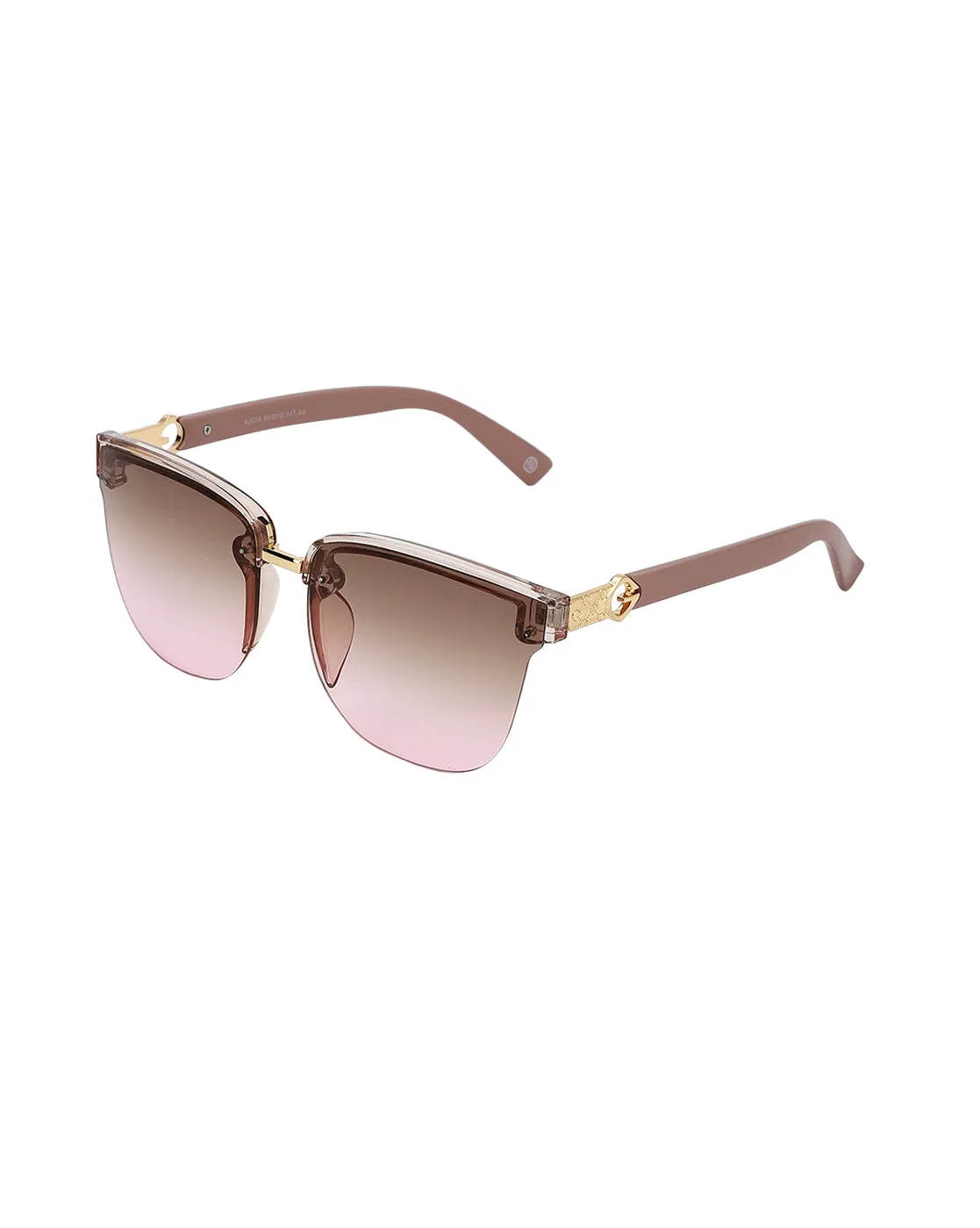 Carlton London Half Rim Square Sunglasses For Women