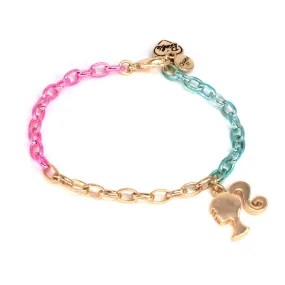 Charm It! Gold Barbie Chain Bracelet