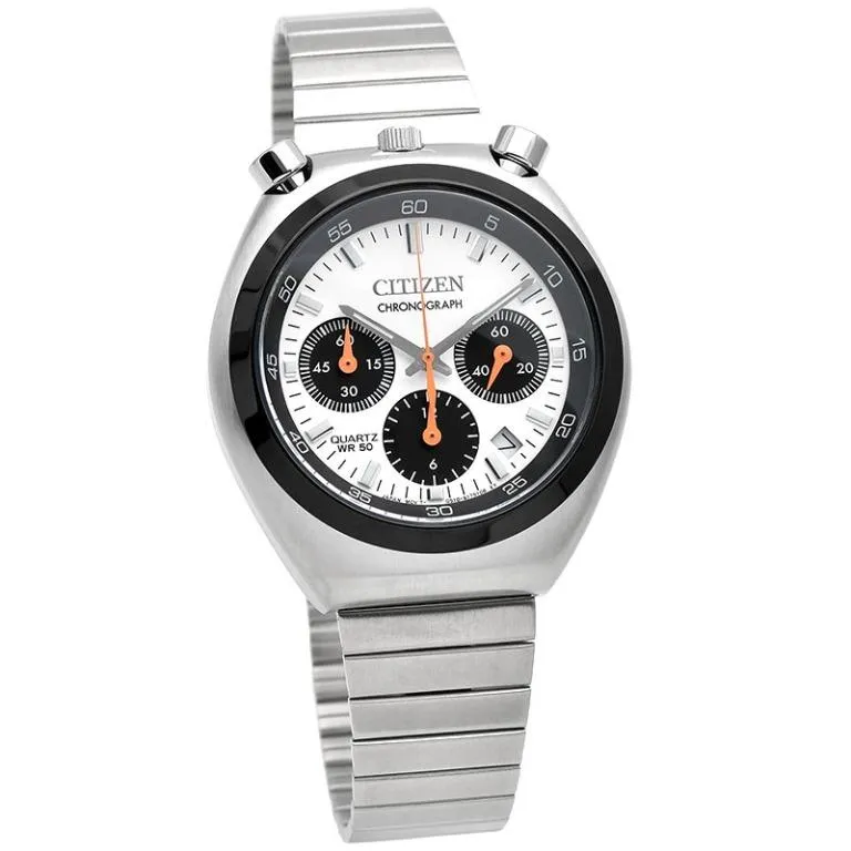 Citizen Bullhead Panda Reissue Tsuno Chrono Men's Watch AN3660-81A