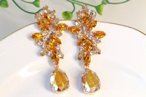 CITRINE EARRINGS