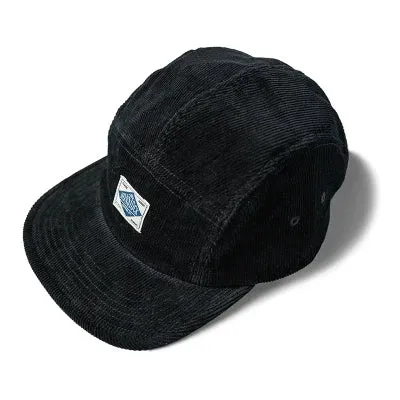 Corduroy 5 Panel Flat Peak Cap - Casual Baseball Hat