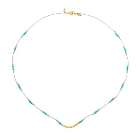 Crescendo Necklace - Turquoise