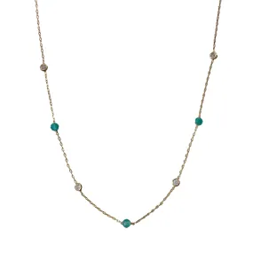 Crysta Gemstone Necklace