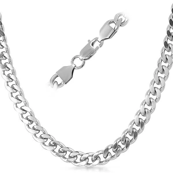 Cuban Stainless Steel Chain Necklace 8MM