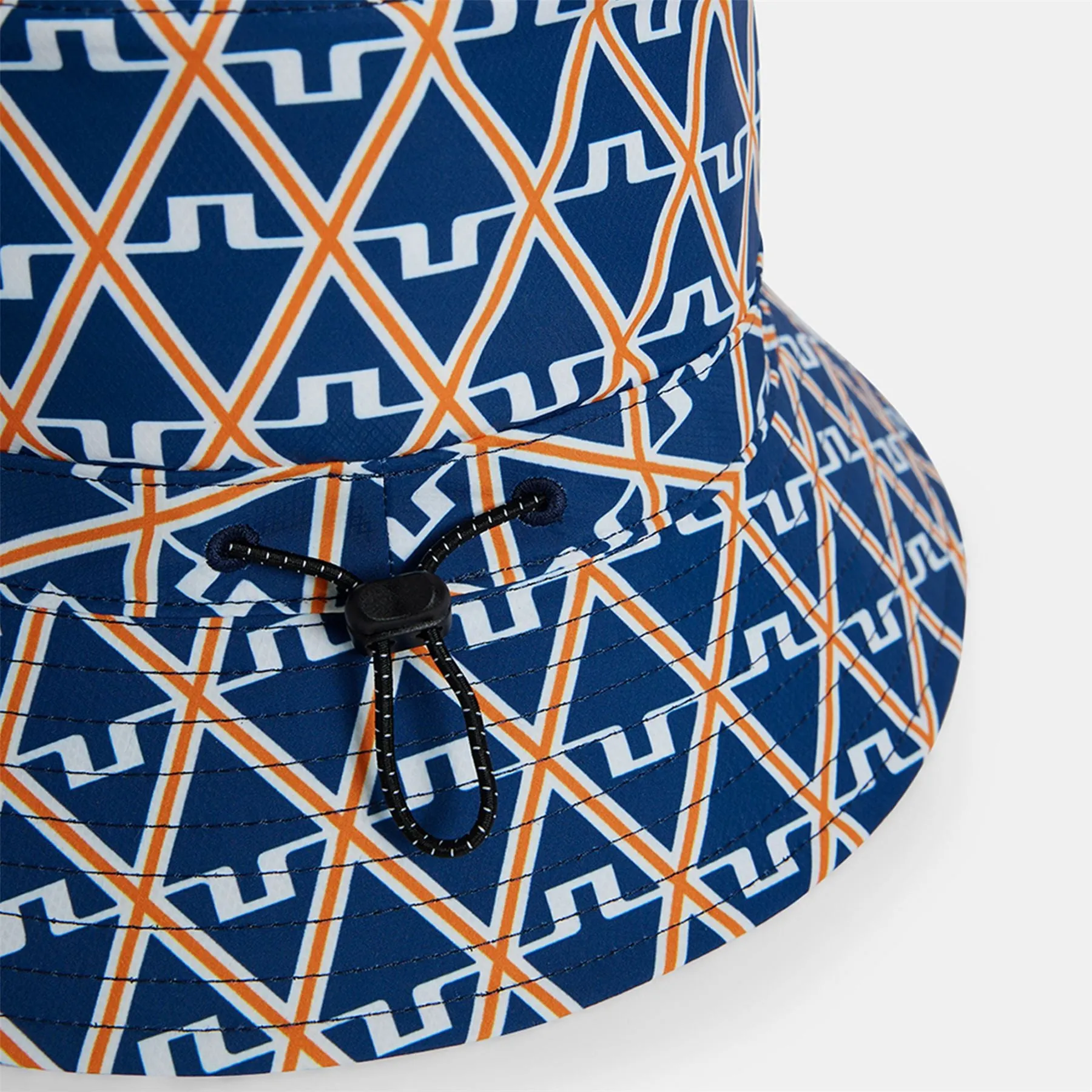 Denver print bucket Hat Estate Blue Diamond - AW23