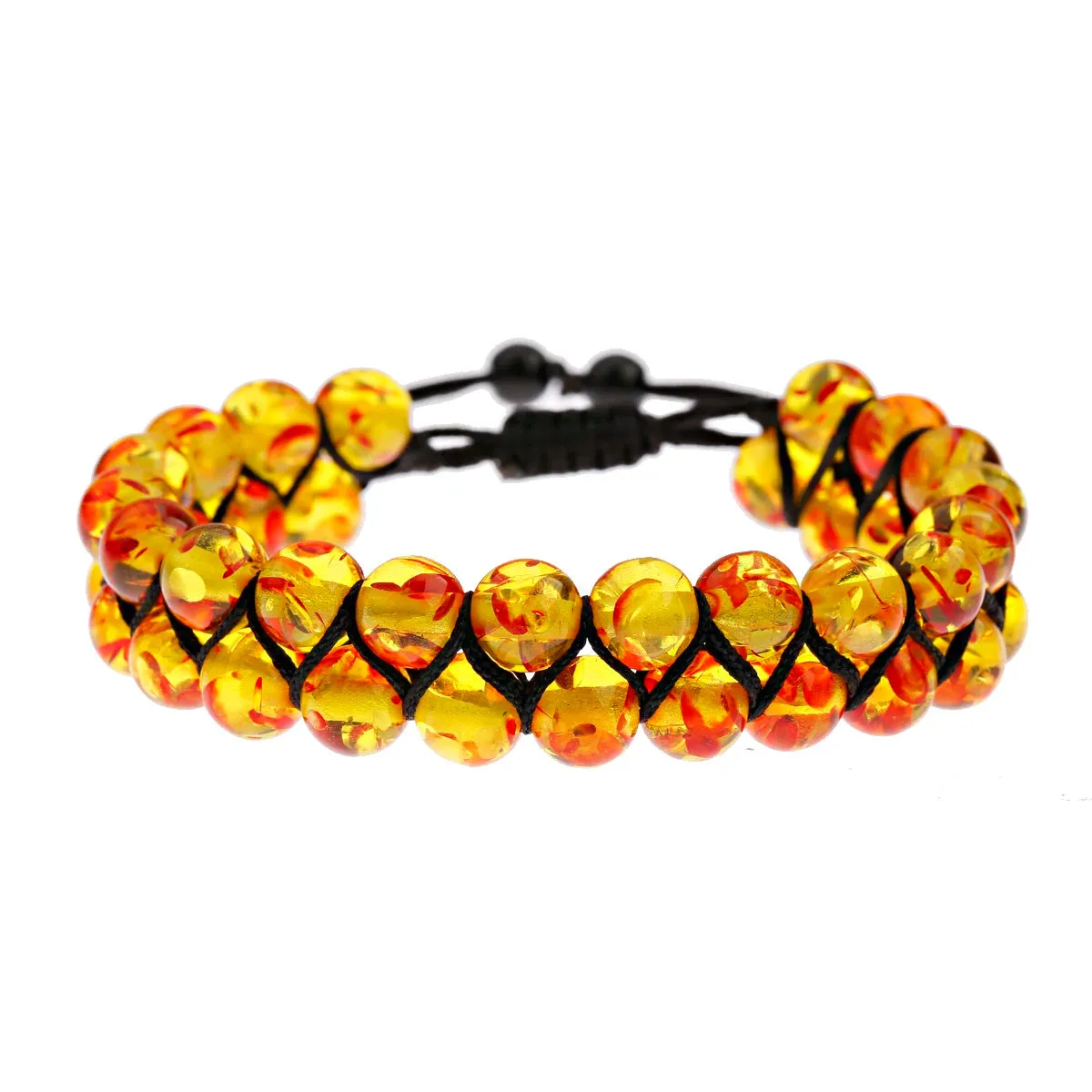 Fashion Men Tiger Eye Natutal Stone Beaded Braided Bracelet Bangles Handmade Double Layer Lapis Lazuli Bracelets Hommes