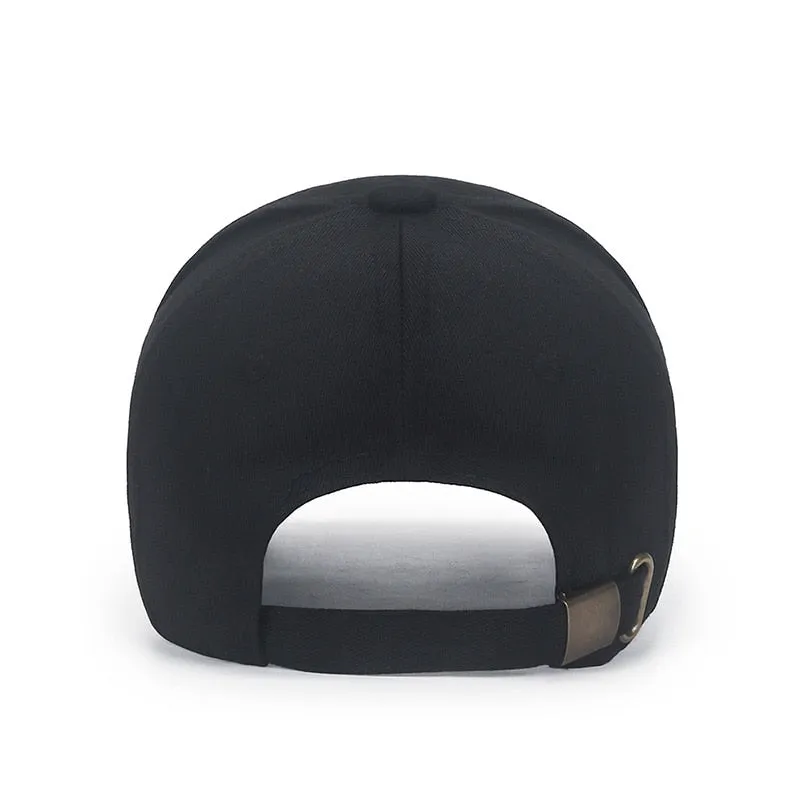 Fashion Women Men Cotton Baseball Caps Male Lady Cool Letter Good Luck Embroidery Sport Visors Snapback Hat For Women Men