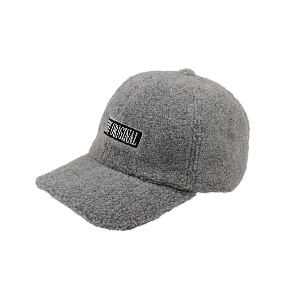 FLEECE WAPPEN CAP GRAY