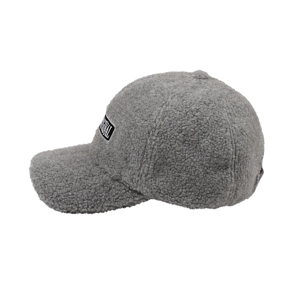 FLEECE WAPPEN CAP GRAY