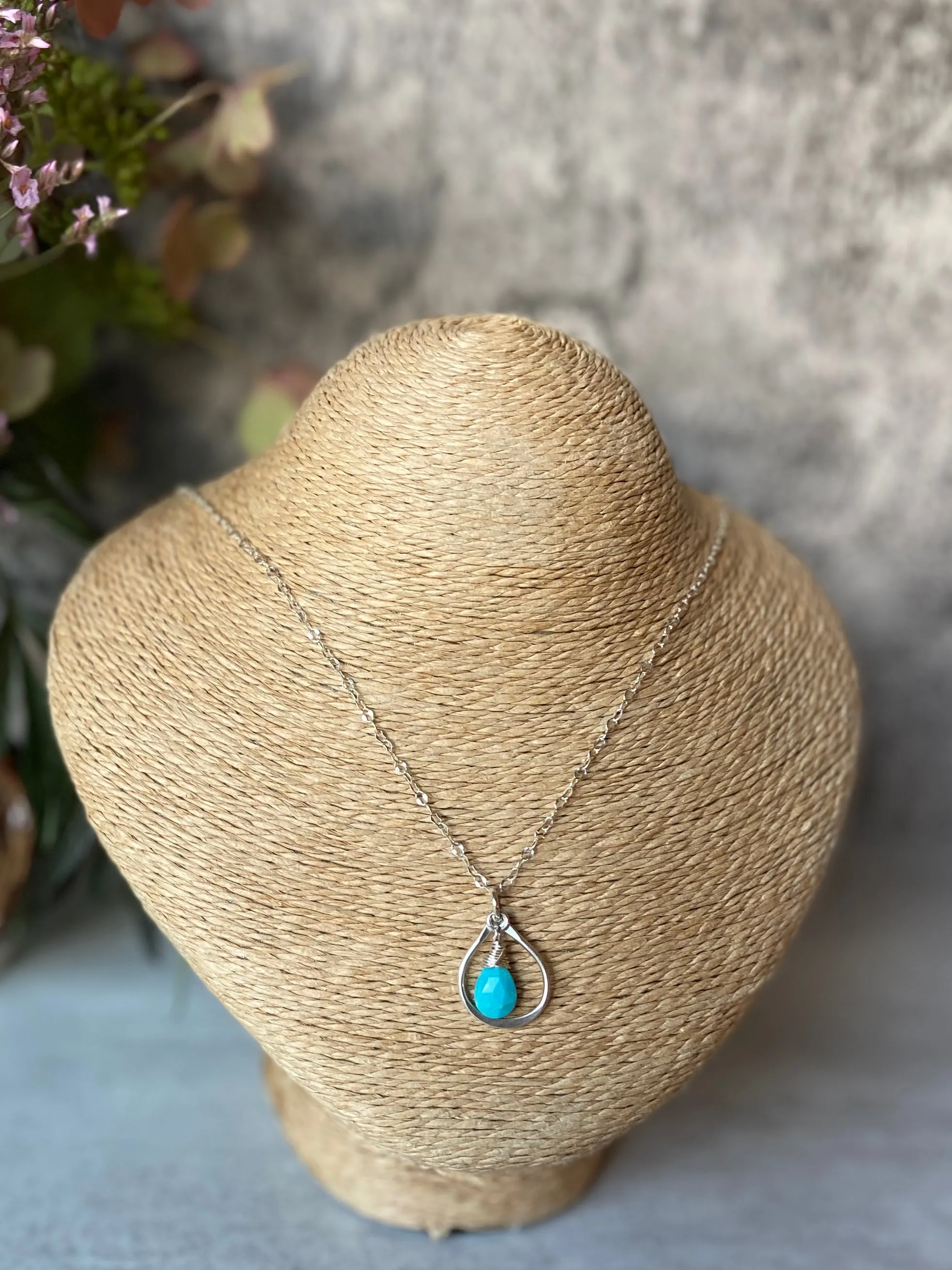 Framed Stone Necklace