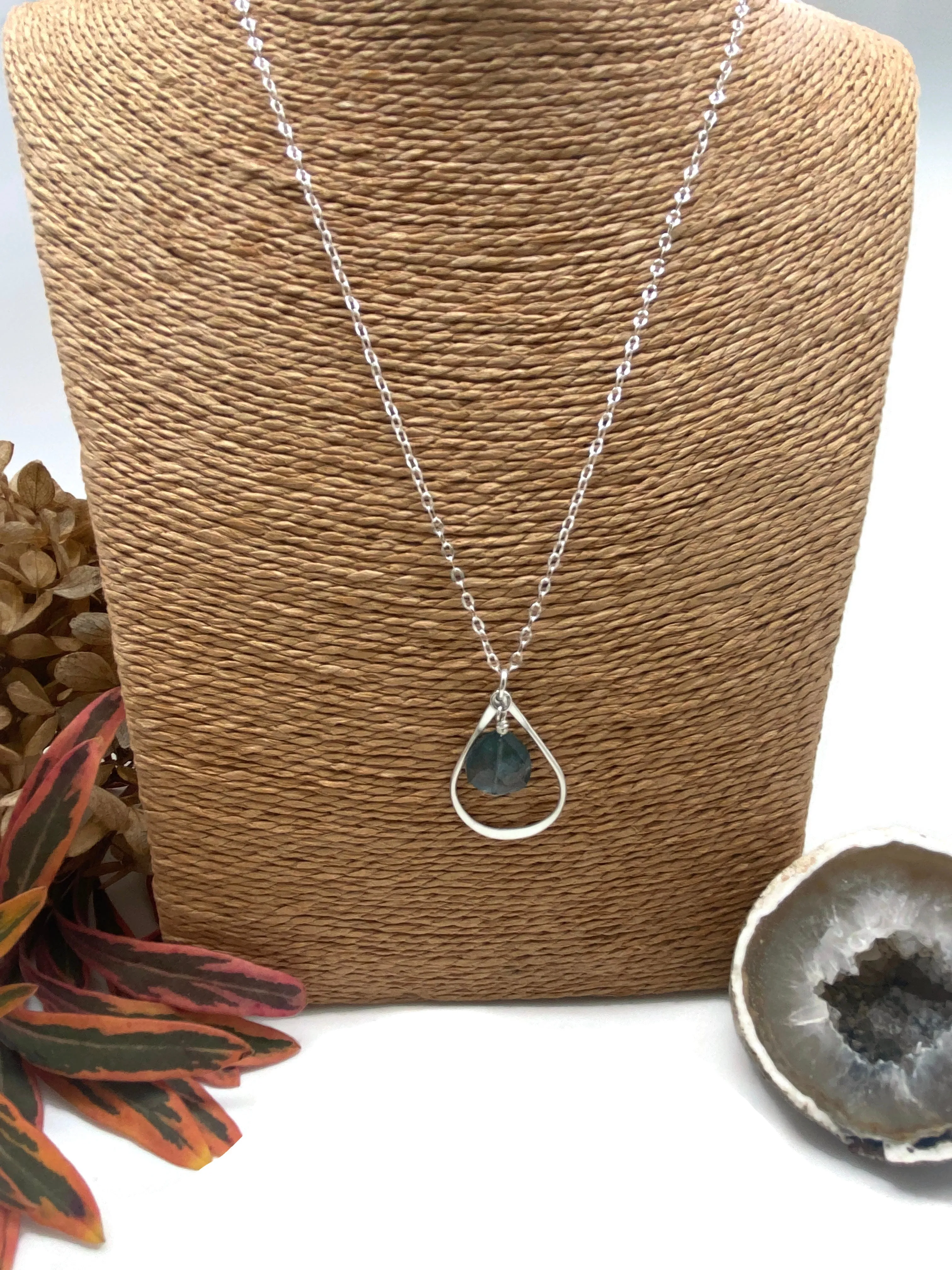 Framed Stone Necklace