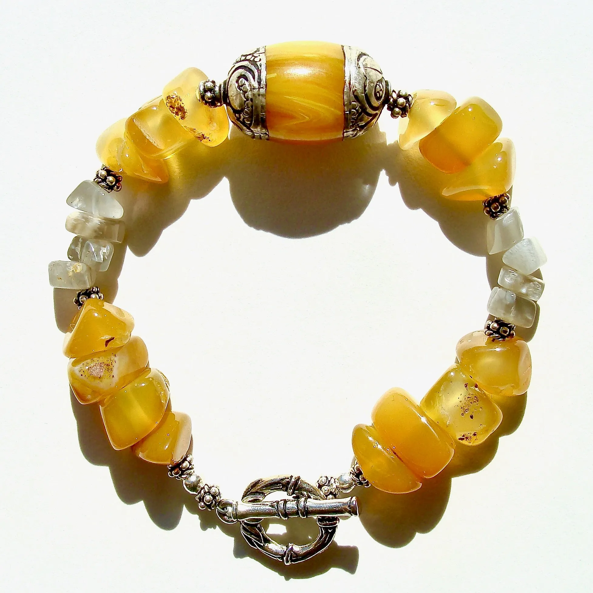 Frida: Chalcedony Bracelet