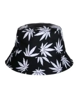 Ganja Hat white Leaf