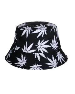 Ganja Hat white Leaf