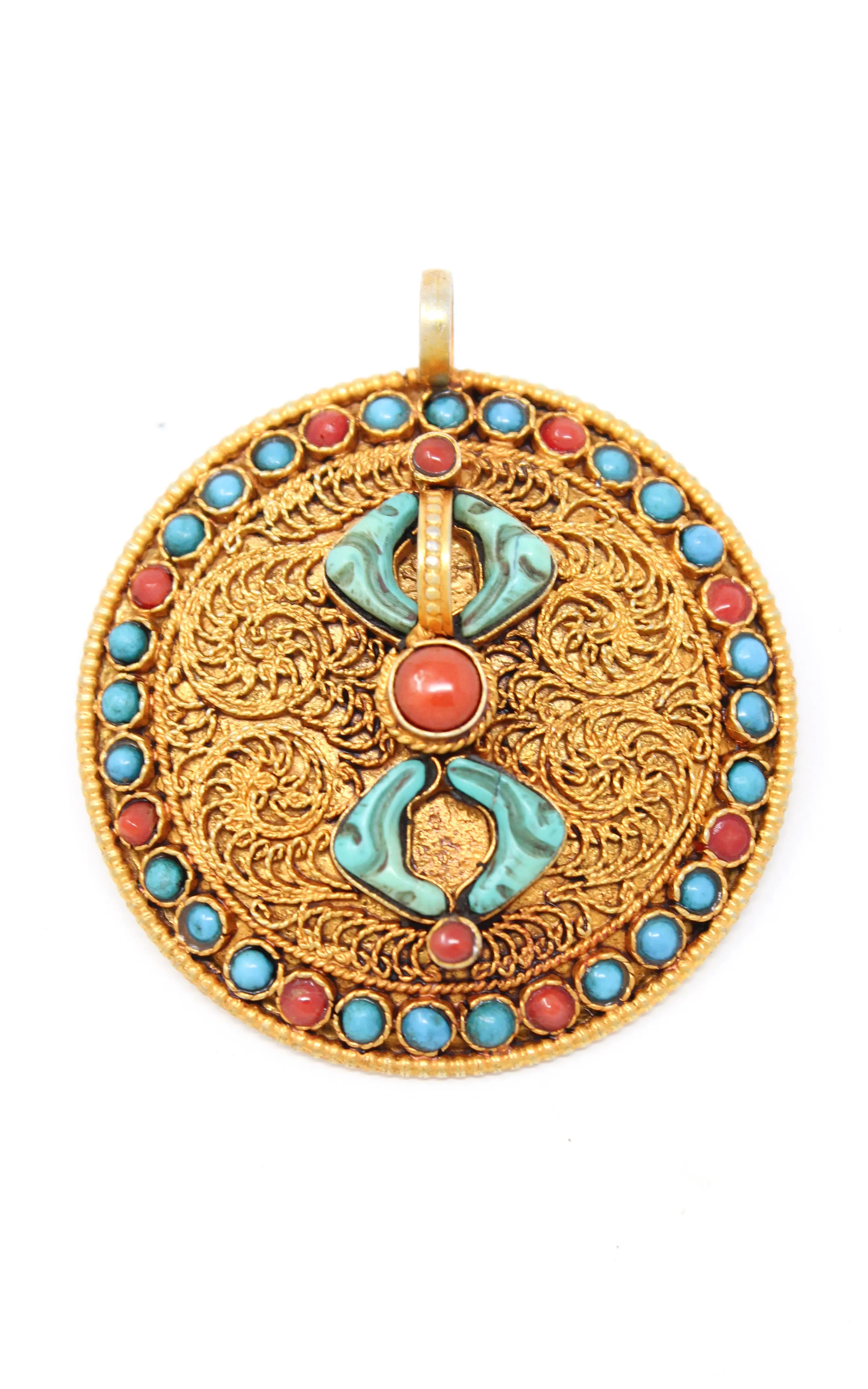 Gold Dorjee Pendant