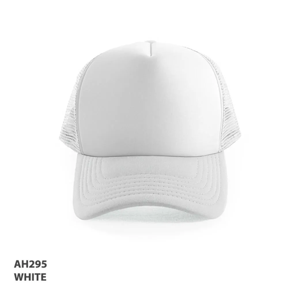 Grace Collection AH295 Polymesh Trucker Cap w/ Logo - 25 QTY