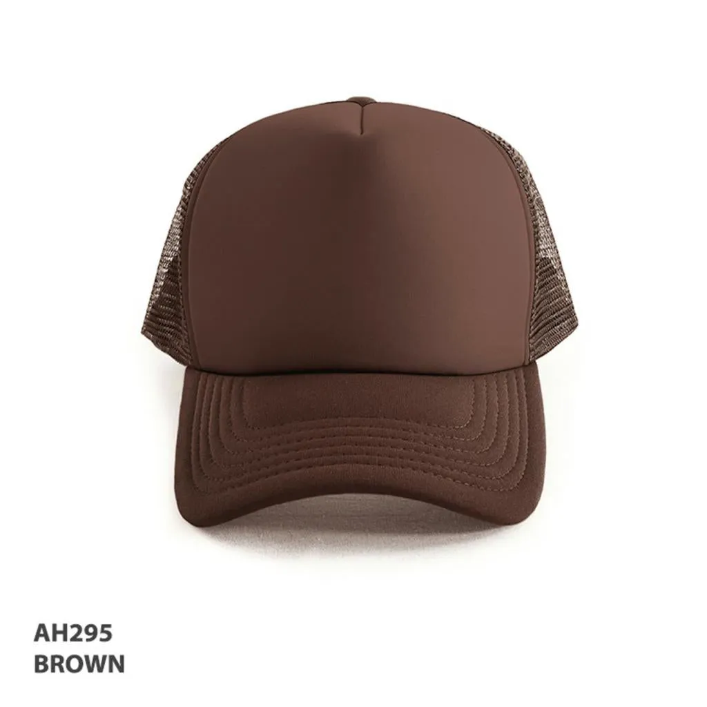 Grace Collection AH295 Polymesh Trucker Cap w/ Logo - 25 QTY