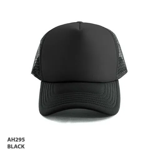 Grace Collection AH295 Polymesh Trucker Cap w/ Logo - 25 QTY