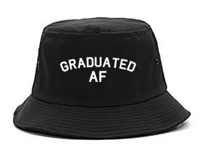 Graduated AF Funny Graduation Mens Bucket Hat