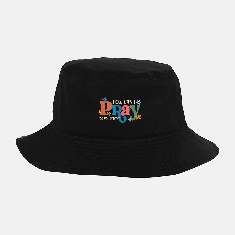 How Can I Pray For Christian Faith Jesus God Lover Religious Bucket Hat