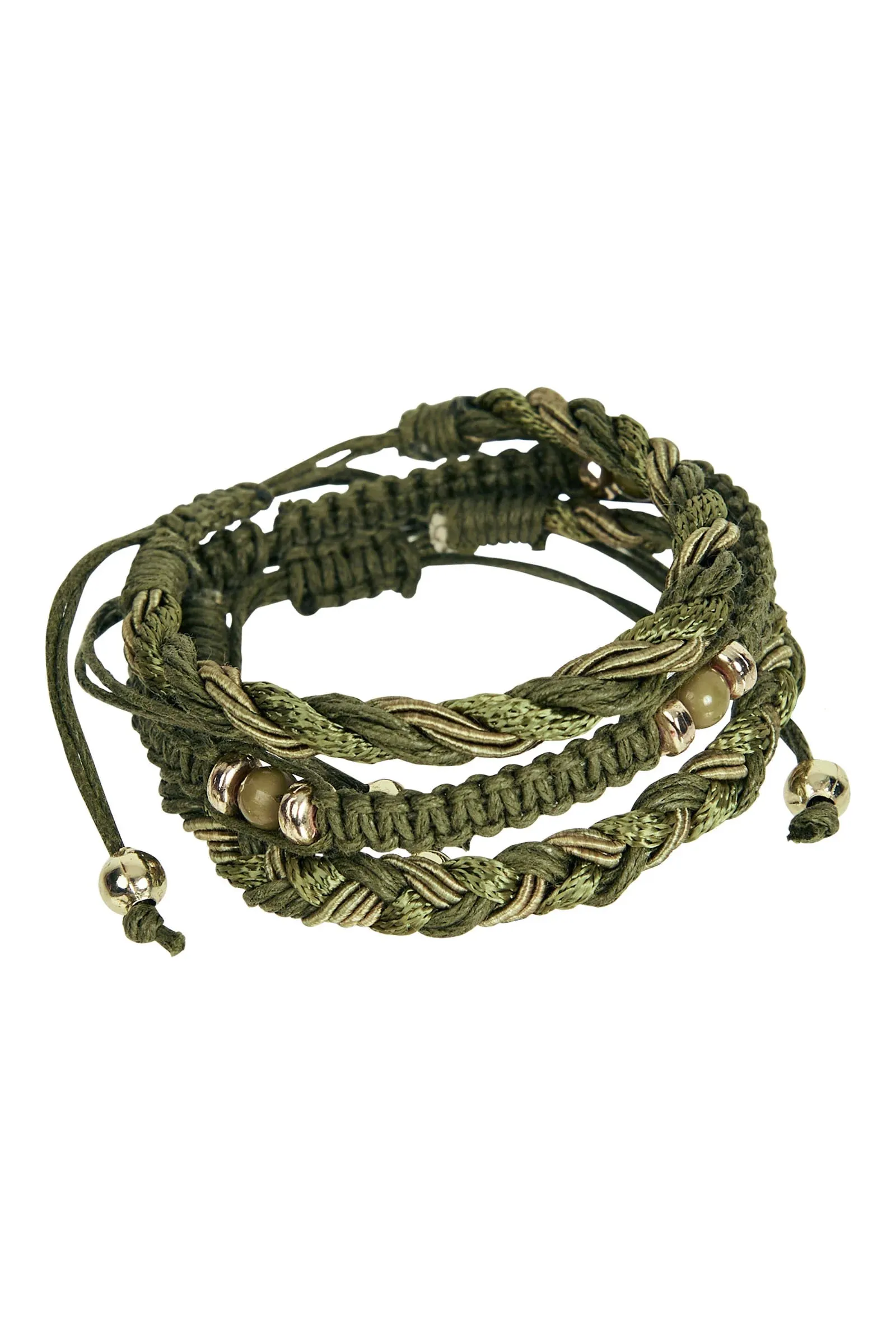 Isle Of Mine Nouveau Bracelet Set- Olive