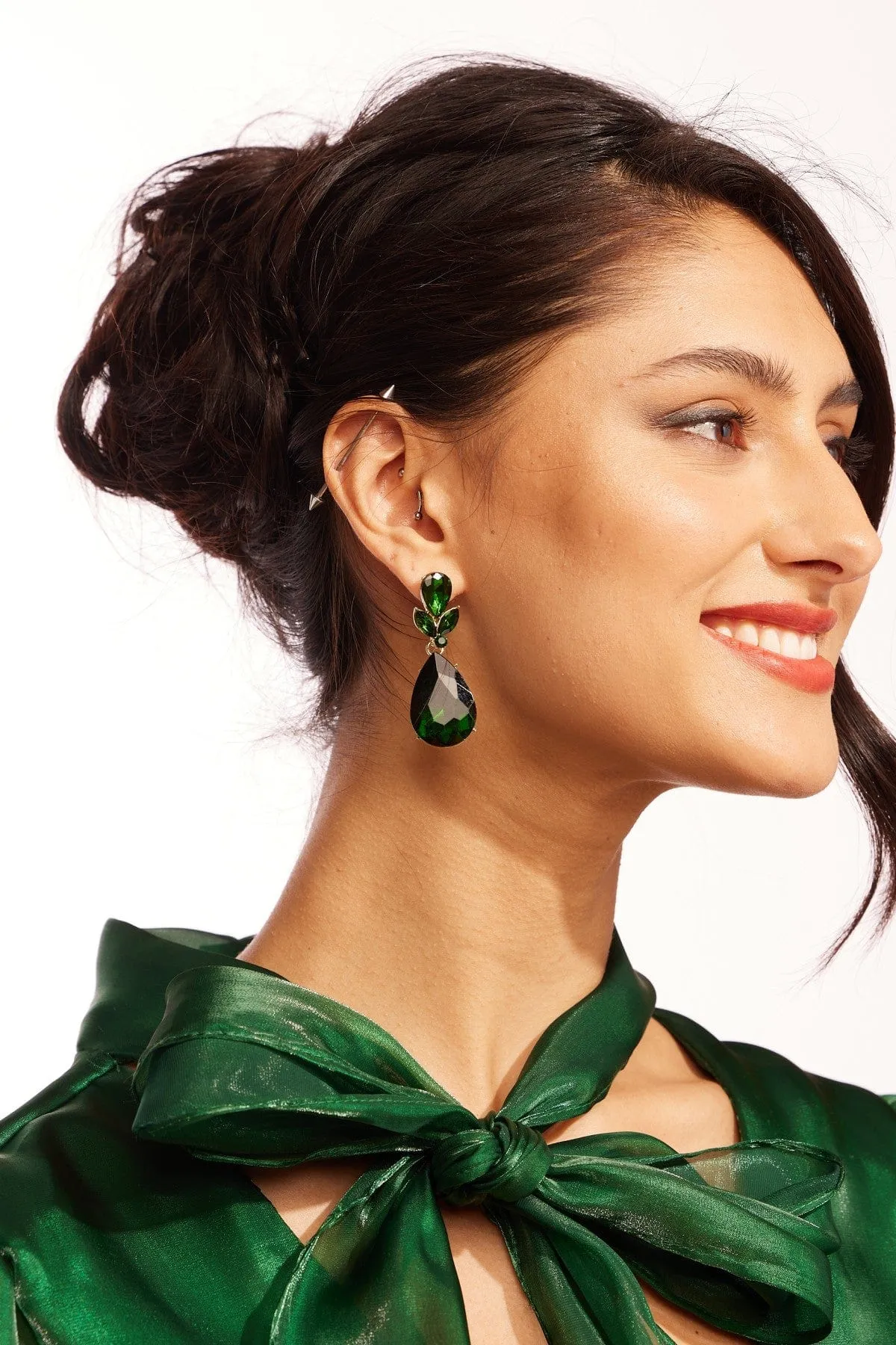 Jade Drop Earring